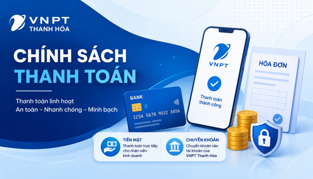 Chính sách thanh toán VNPT Thanh Hóa